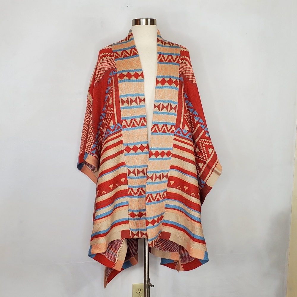 SUNDANCE Epic Memories Poncho NWT - Picture 2 of 10